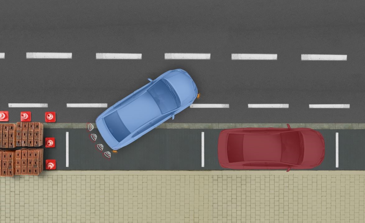 Park Destek Kiti 4 Sensör 3 Kademe Ses İkazlı