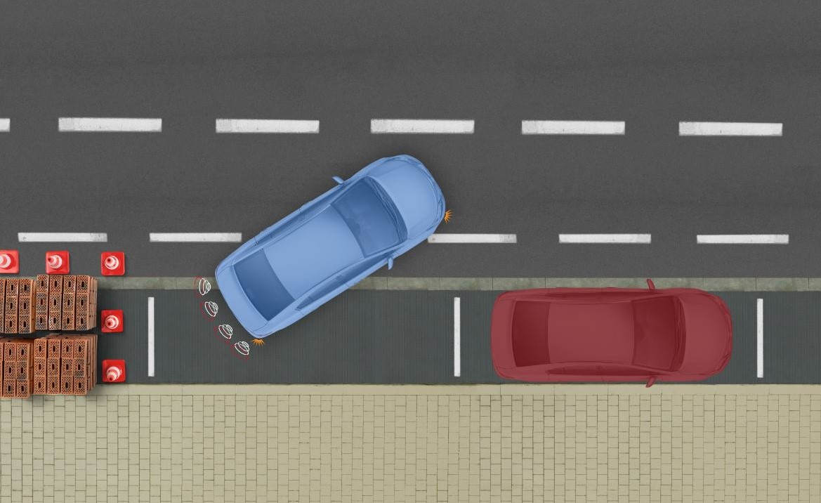 Park Destek Sistemi- 4 Sensör Buzzer İkazlı