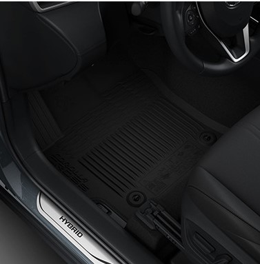 Kauçuk Paspas Seti, Siyah