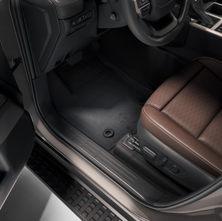 Kauçuk paspas seti siyah