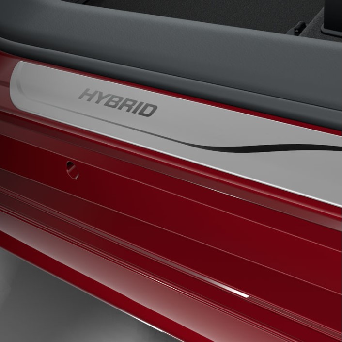 Basamak Kaplaması Alüminyum Hybrid Logolu