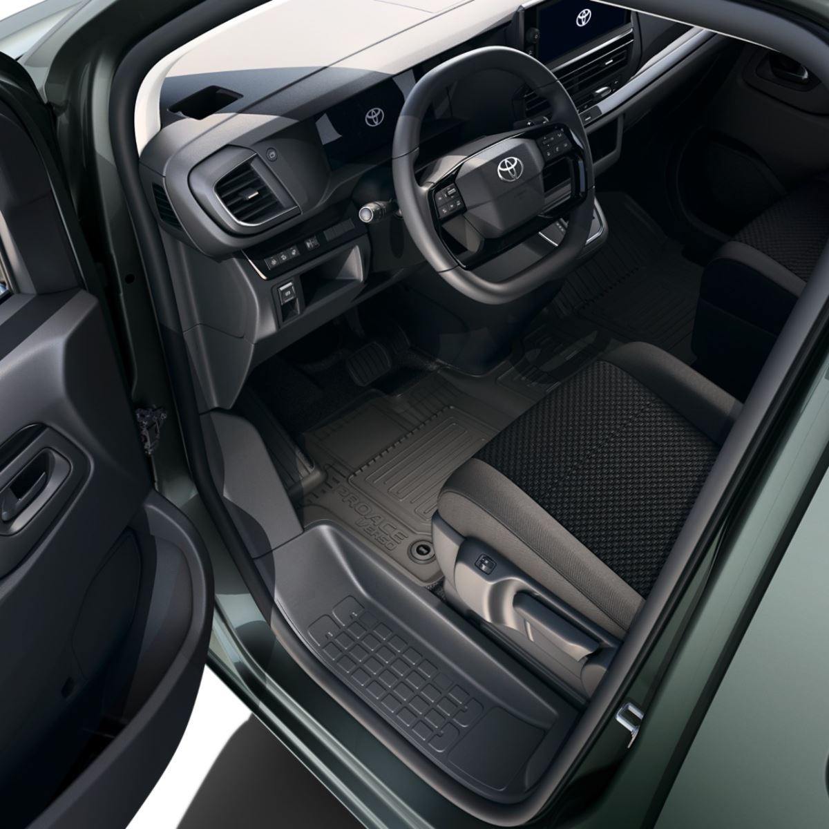 Kauçuk Paspas Seti, Siyah