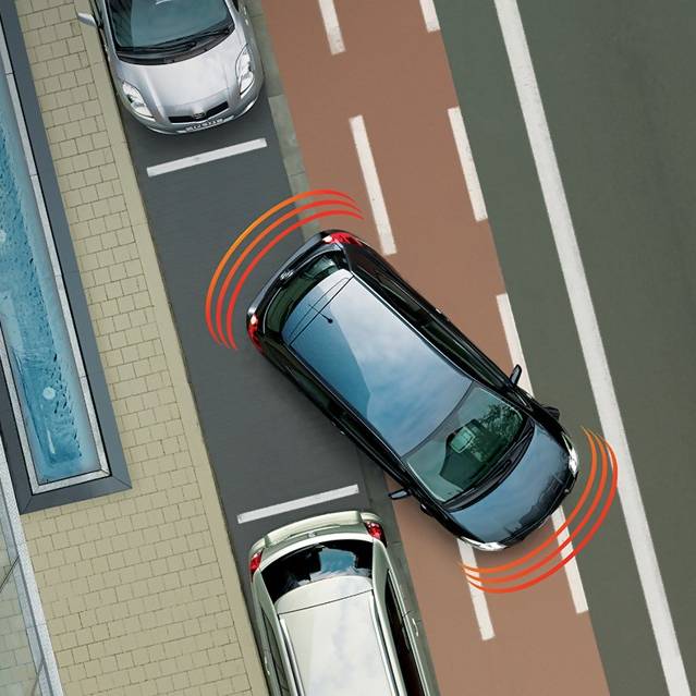 Park destek sistemi-LCD ekranlı 8 Sensör